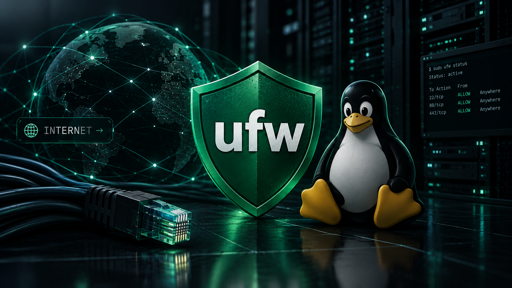 Шпаргалка по UFW (Firewall)